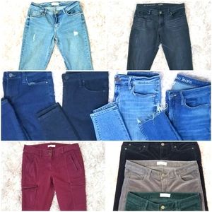 Size 2&4 Assorted Jeans & Casual Trousers
